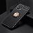 Custodia Silicone Ultra Sottile Morbida Cover con Magnetico Anello Supporto SD2 per Xiaomi Redmi Note 11T Pro+ Plus 5G