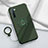 Custodia Silicone Ultra Sottile Morbida Cover con Magnetico Anello Supporto T01 per Oppo K7 5G