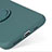 Custodia Silicone Ultra Sottile Morbida Cover con Magnetico Anello Supporto T01 per Xiaomi Mi 11 Lite 5G NE