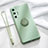 Custodia Silicone Ultra Sottile Morbida Cover con Magnetico Anello Supporto T02 per Huawei P40 Pro