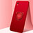 Custodia Silicone Ultra Sottile Morbida Cover con Magnetico Anello Supporto T02 per Xiaomi Redmi 9i Rosso