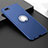 Custodia Silicone Ultra Sottile Morbida Cover con Magnetico Anello Supporto T03 per Oppo K1