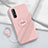 Custodia Silicone Ultra Sottile Morbida Cover con Magnetico Anello Supporto T03 per Oppo Reno3 Pro