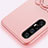 Custodia Silicone Ultra Sottile Morbida Cover con Magnetico Anello Supporto T04 per Oppo Find X2 Neo