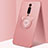 Custodia Silicone Ultra Sottile Morbida Cover con Magnetico Anello Supporto T05 per Xiaomi Redmi K20 Pro