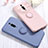 Custodia Silicone Ultra Sottile Morbida Cover con Magnetico Anello Supporto T07 per Xiaomi Mi 9T