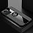 Custodia Silicone Ultra Sottile Morbida Cover con Magnetico Anello Supporto X01L per OnePlus Ace 5G Grigio