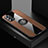 Custodia Silicone Ultra Sottile Morbida Cover con Magnetico Anello Supporto X01L per OnePlus Nord N200 5G