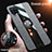 Custodia Silicone Ultra Sottile Morbida Cover con Magnetico Anello Supporto X01L per Samsung Galaxy A12 5G