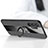 Custodia Silicone Ultra Sottile Morbida Cover con Magnetico Anello Supporto X01L per Samsung Galaxy A32 4G