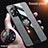 Custodia Silicone Ultra Sottile Morbida Cover con Magnetico Anello Supporto X01L per Samsung Galaxy A52 4G