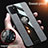 Custodia Silicone Ultra Sottile Morbida Cover con Magnetico Anello Supporto X01L per Samsung Galaxy M60s