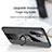 Custodia Silicone Ultra Sottile Morbida Cover con Magnetico Anello Supporto X01L per Samsung Galaxy Note 10 Plus 5G