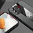 Custodia Silicone Ultra Sottile Morbida Cover con Magnetico Anello Supporto X01L per Vivo V23 Pro 5G