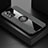 Custodia Silicone Ultra Sottile Morbida Cover con Magnetico Anello Supporto X01L per Xiaomi Poco X3 GT 5G Grigio