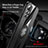 Custodia Silicone Ultra Sottile Morbida Cover con Magnetico Anello Supporto X01L per Xiaomi Redmi Note 11 5G