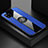 Custodia Silicone Ultra Sottile Morbida Cover con Magnetico Anello Supporto X02L per Samsung Galaxy A42 5G