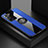 Custodia Silicone Ultra Sottile Morbida Cover con Magnetico Anello Supporto X02L per Samsung Galaxy Note 20 Ultra 5G