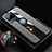 Custodia Silicone Ultra Sottile Morbida Cover con Magnetico Anello Supporto X03L per Vivo iQOO Neo6 SE 5G