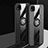 Custodia Silicone Ultra Sottile Morbida Cover con Magnetico Anello Supporto X03L per Xiaomi POCO C3