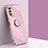 Custodia Silicone Ultra Sottile Morbida Cover con Magnetico Anello Supporto XL1 per Samsung Galaxy A02s