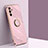 Custodia Silicone Ultra Sottile Morbida Cover con Magnetico Anello Supporto XL1 per Samsung Galaxy A04s