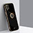 Custodia Silicone Ultra Sottile Morbida Cover con Magnetico Anello Supporto XL1 per Samsung Galaxy A12