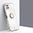 Custodia Silicone Ultra Sottile Morbida Cover con Magnetico Anello Supporto XL1 per Samsung Galaxy A22 4G