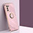 Custodia Silicone Ultra Sottile Morbida Cover con Magnetico Anello Supporto XL1 per Samsung Galaxy S20 FE 4G