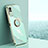 Custodia Silicone Ultra Sottile Morbida Cover con Magnetico Anello Supporto XL1 per Vivo Y53s NFC