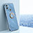 Custodia Silicone Ultra Sottile Morbida Cover con Magnetico Anello Supporto XL1 per Xiaomi Redmi A1 Plus
