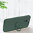 Custodia Silicone Ultra Sottile Morbida Cover con Magnetico Anello Supporto YK1 per Apple iPhone 14 Pro Max