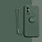 Custodia Silicone Ultra Sottile Morbida Cover con Magnetico Anello Supporto Z01 per OnePlus 9 Pro 5G Verde Notte