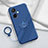 Custodia Silicone Ultra Sottile Morbida Cover con Magnetico Anello Supporto Z01 per OnePlus Nord CE 3 5G