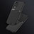 Custodia Silicone Ultra Sottile Morbida Cover con Magnetico D01 per Huawei Honor 80 5G Nero