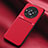 Custodia Silicone Ultra Sottile Morbida Cover con Magnetico per Huawei Honor Magic3 5G Rosso