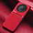 Custodia Silicone Ultra Sottile Morbida Cover con Magnetico per Huawei Honor Magic5 Lite 5G Rosso