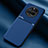 Custodia Silicone Ultra Sottile Morbida Cover con Magnetico per Huawei Mate 50 Blu