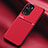 Custodia Silicone Ultra Sottile Morbida Cover con Magnetico per Huawei Nova 11 SE Rosso