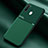 Custodia Silicone Ultra Sottile Morbida Cover con Magnetico per Samsung Galaxy A21 European Verde