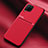 Custodia Silicone Ultra Sottile Morbida Cover con Magnetico per Samsung Galaxy A22 4G Rosso