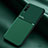 Custodia Silicone Ultra Sottile Morbida Cover con Magnetico per Samsung Galaxy A70S Verde