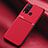 Custodia Silicone Ultra Sottile Morbida Cover con Magnetico per Vivo Y50 Rosso