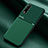 Custodia Silicone Ultra Sottile Morbida Cover con Magnetico per Vivo Y70S 5G Verde