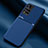 Custodia Silicone Ultra Sottile Morbida Cover con Magnetico per Xiaomi Redmi Note 11 Pro+ Plus 5G Blu