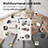 Custodia Silicone Ultra Sottile Morbida Cover con Magnetico S01D per Google Pixel 7a 5G