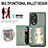 Custodia Silicone Ultra Sottile Morbida Cover con Magnetico S01D per Huawei Honor 90 5G