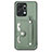 Custodia Silicone Ultra Sottile Morbida Cover con Magnetico S01D per Huawei Honor X7a Verde