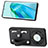 Custodia Silicone Ultra Sottile Morbida Cover con Magnetico S01D per Huawei Honor X9a 5G