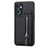 Custodia Silicone Ultra Sottile Morbida Cover con Magnetico S01D per OnePlus Nord CE 2 5G Nero